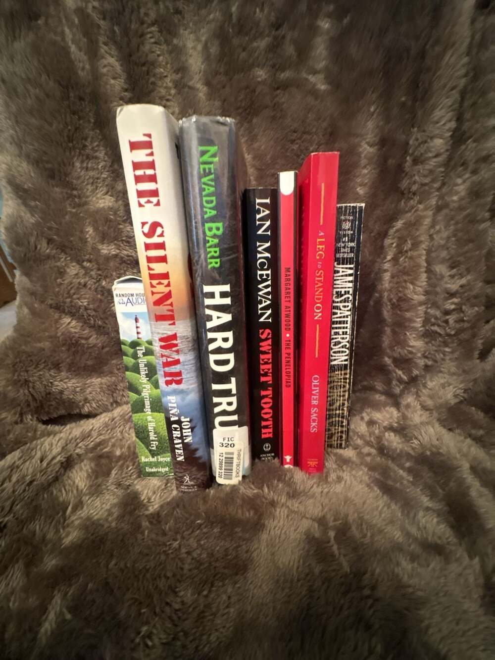 Assorted Fiction Hardcover and Paperback Book Lot of 7 Titles